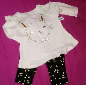 ✨Baby Girl leggings set✨